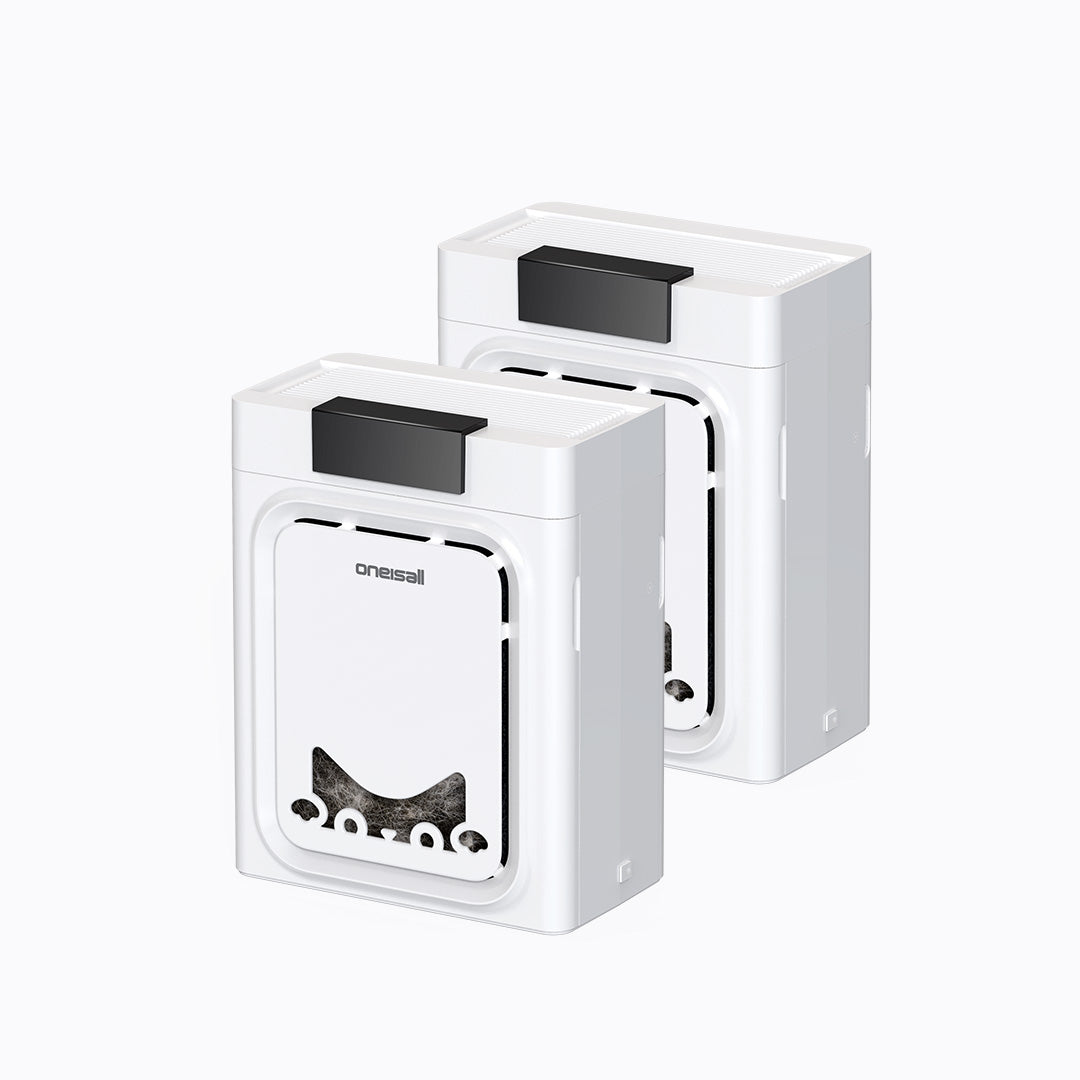 Oneisall Air Purifier for Homes with Pets, Double-Sided Inlet
