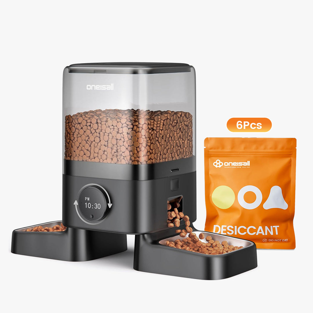 Oneisall H1 5L Automatic Cat Feeders for Two Cats