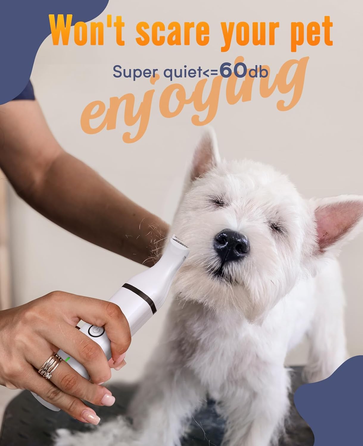 Oneisall Cozy C1 8-in-1 Pet Grooming Vacuum & Dryer Kit