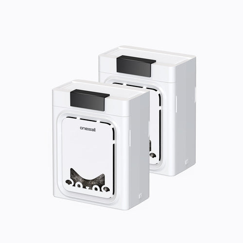 Oneisall Air Purifiers for Home Pets with Double-Sided Inlet, 2-Pack Set