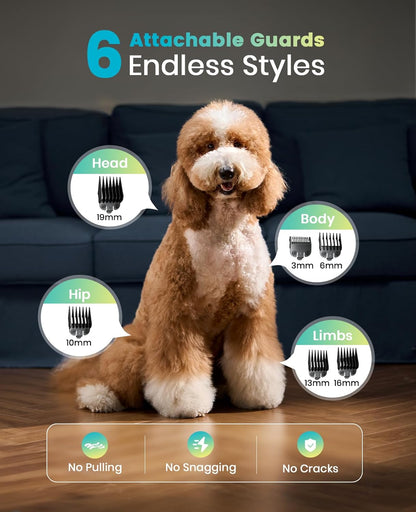 Oneisall PC18 Dog Clippers for Grooming Thick Hair