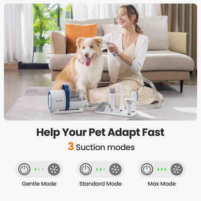 Oneisall LM2 7-in-1 Pet Grooming Vacuum Kit