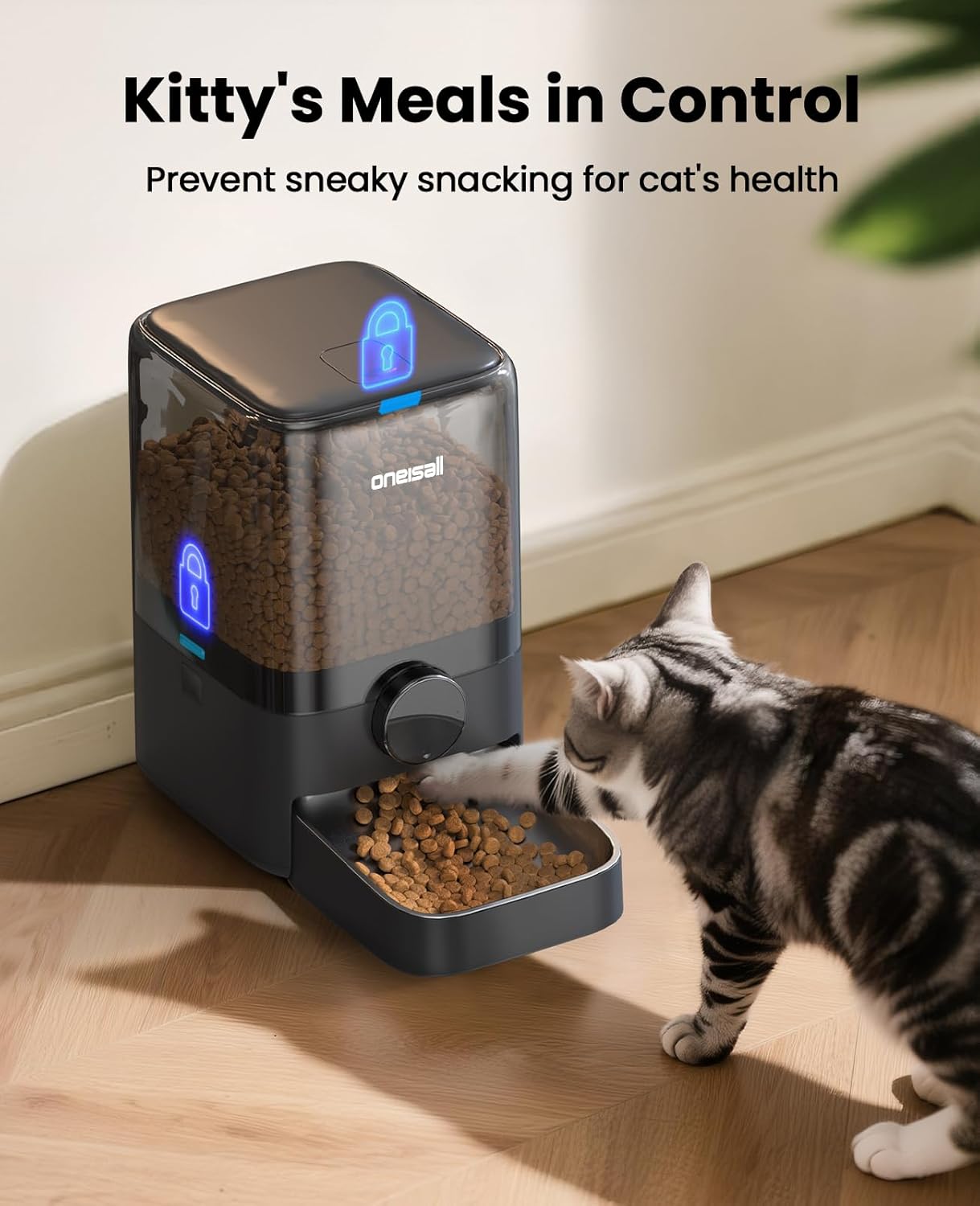 Oneisall PF07 5L Automatic Cat Feeder