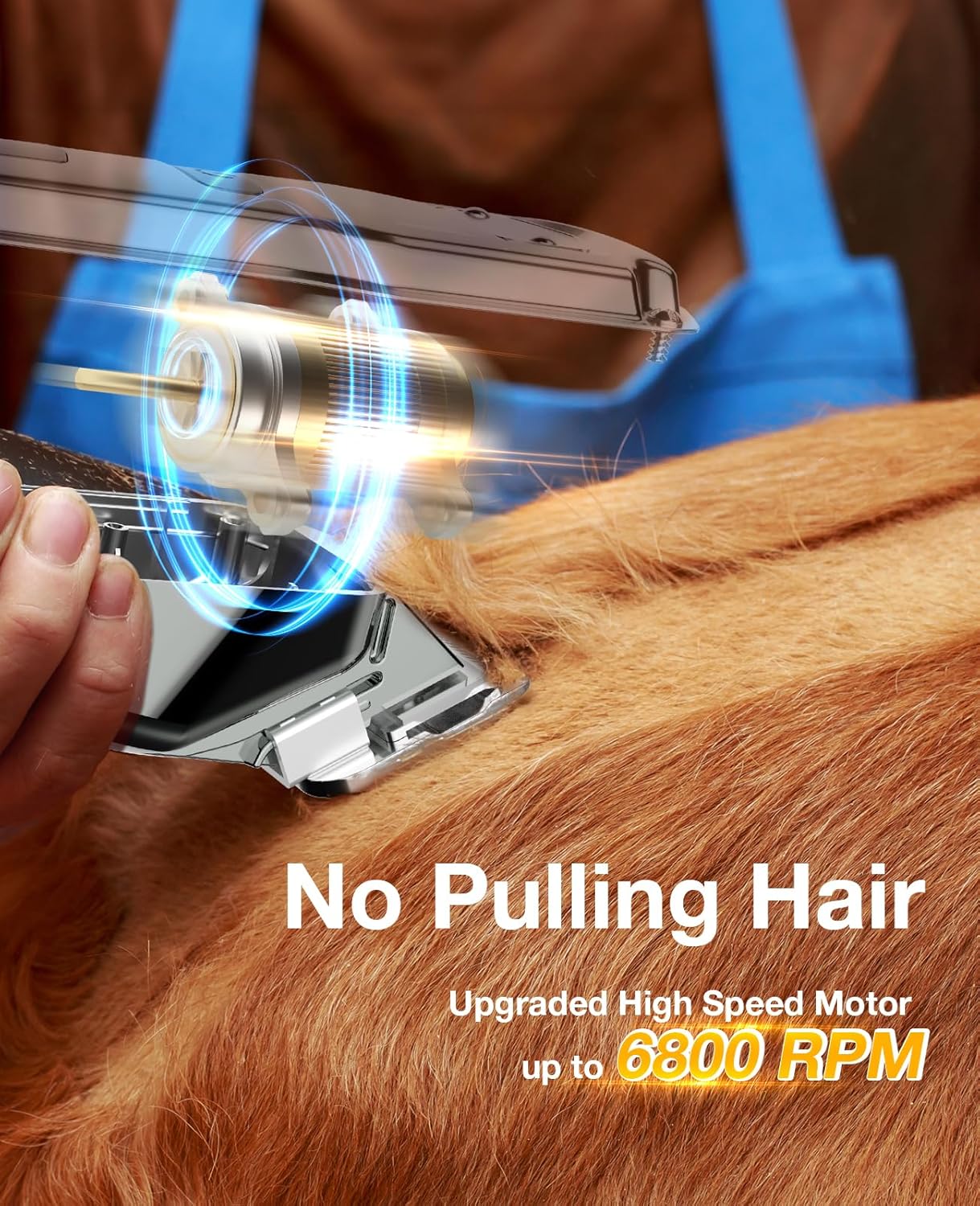 Oneisall RFC-676 Dog Clipper for Thick Coats