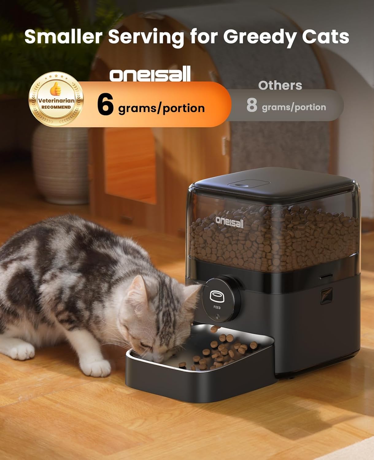 Oneisall PF05 3L Automatic Cat Feeder