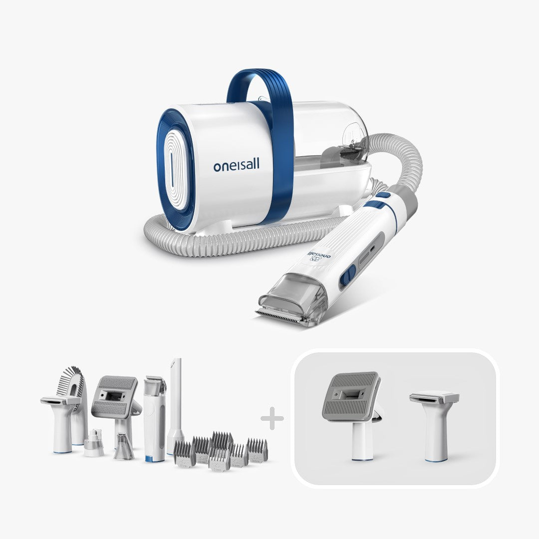 Oneisall LM2 7-in-1 Pet Grooming Vacuum Kit